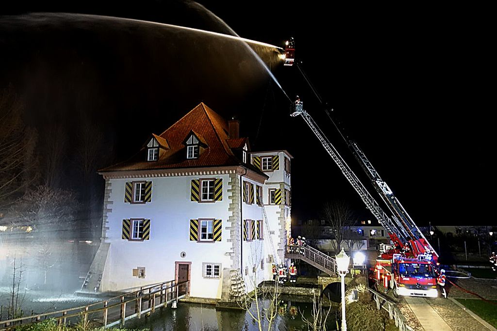 Schliengen: Wenn es im Wasserschloss brennen sollte
