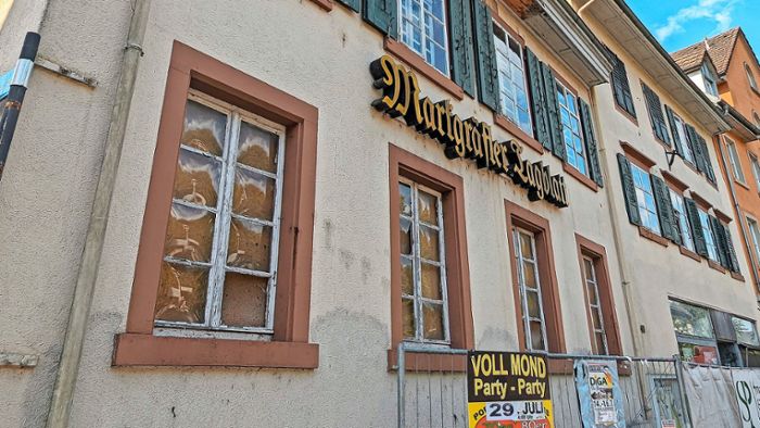 Die Uehlin-Häuser in Schopfheim: Ein Stück Stadtgeschichte verschwindet