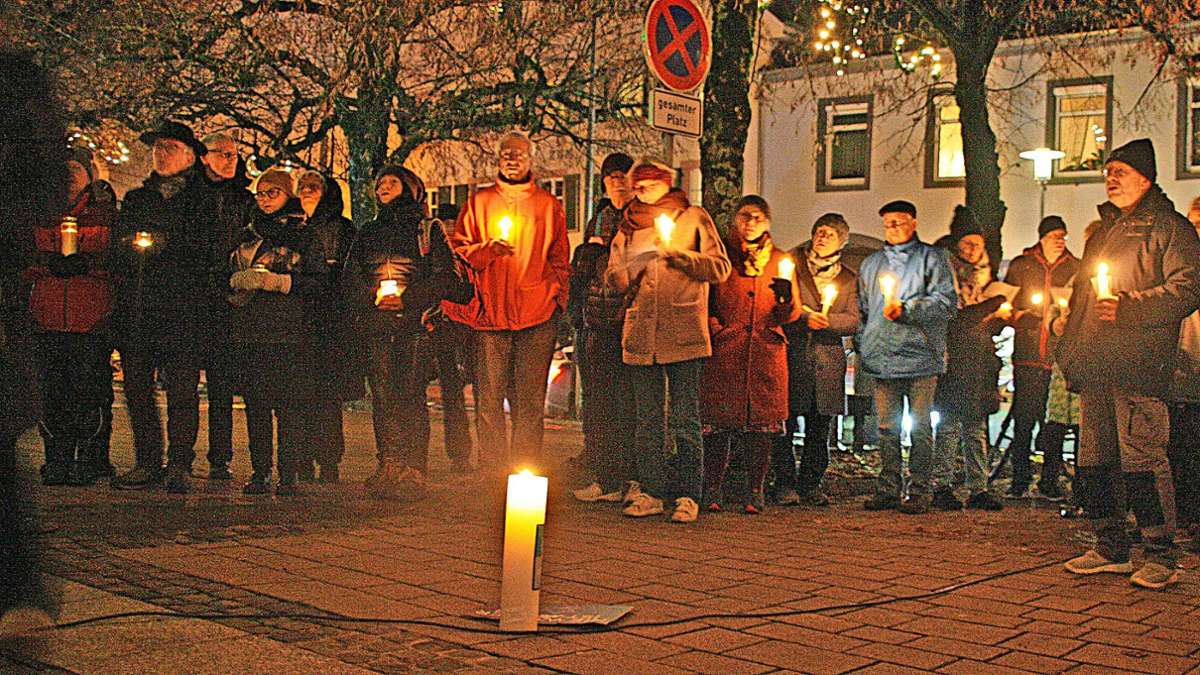 „Nie wieder ist jetzt“ in Schopfheim: Dem Antisemitismus die Stirn bieten