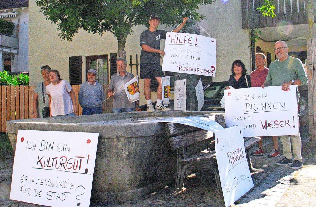 Lörrach: Ziel: Brunnen als Kulturgut erhalten