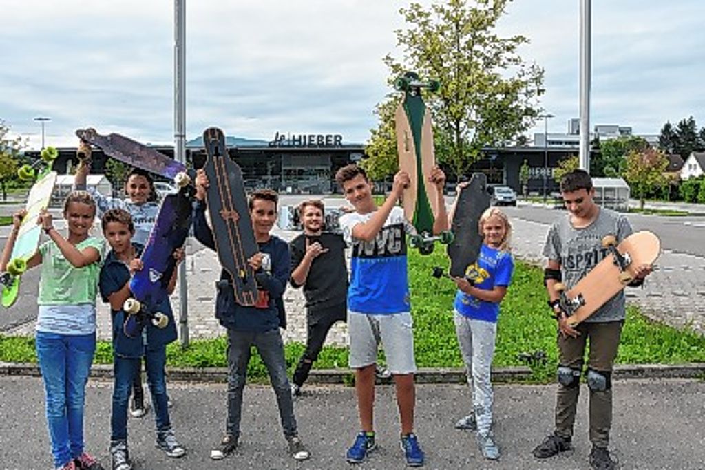 Grenzach-Wyhlen: Nach Herzenslust mit dem Skateboard fahren
