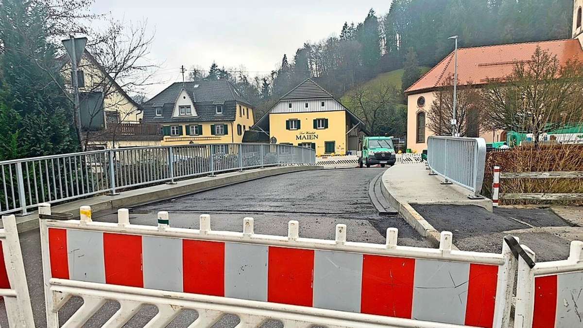 Kleines Wiesental-Wieslet: Brücke ist wieder offen
