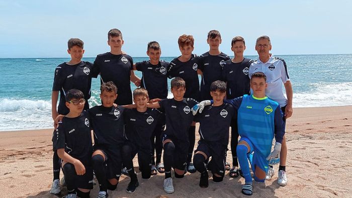 C1-Junioren der SG Steinen-Höllstein in Spanien: Fußballluft in Barcelona