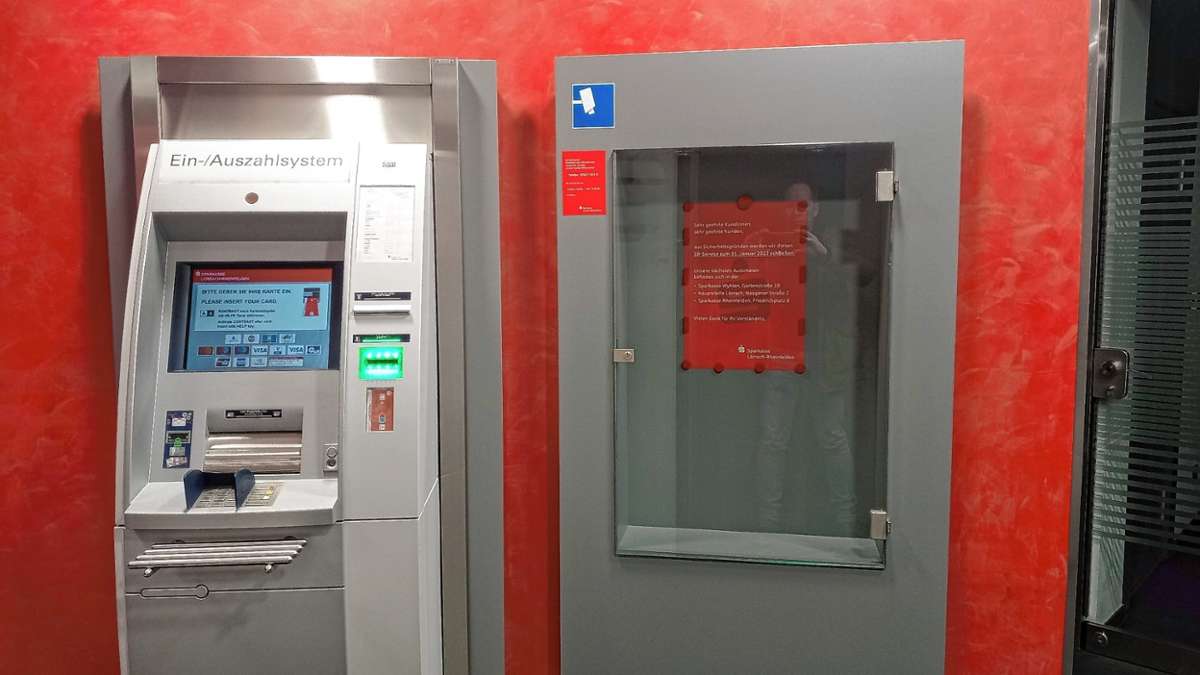 Inzlingen: Der letzte Bankomat verschwindet