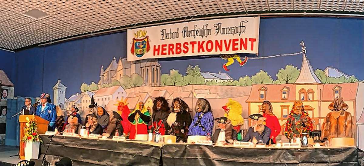 Schopfheim: Schopfheimer Narren beim VON-Konvent in Breisach