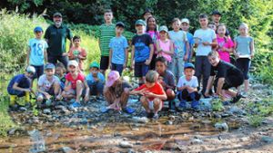 Maulburg: Kinder erkunden Maulburger Forst