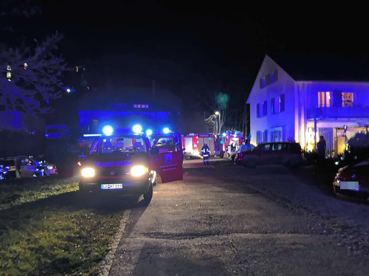 Die Feuerwehr Malsburg-Marzell war im Einsatz. Foto: zVg