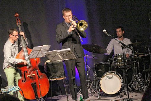 Das Dominik Hoyer Quartett zog die Zuhörer beim Konzert im Maulburger Dorfstübli in den Bann. Foto: Gerd Lustig
