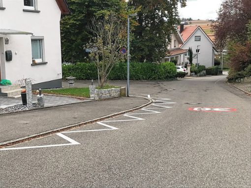 Trotz der Markierung wird im Kreuzungsbereich widerrechtlich geparkt. Foto: Jutta Schütz