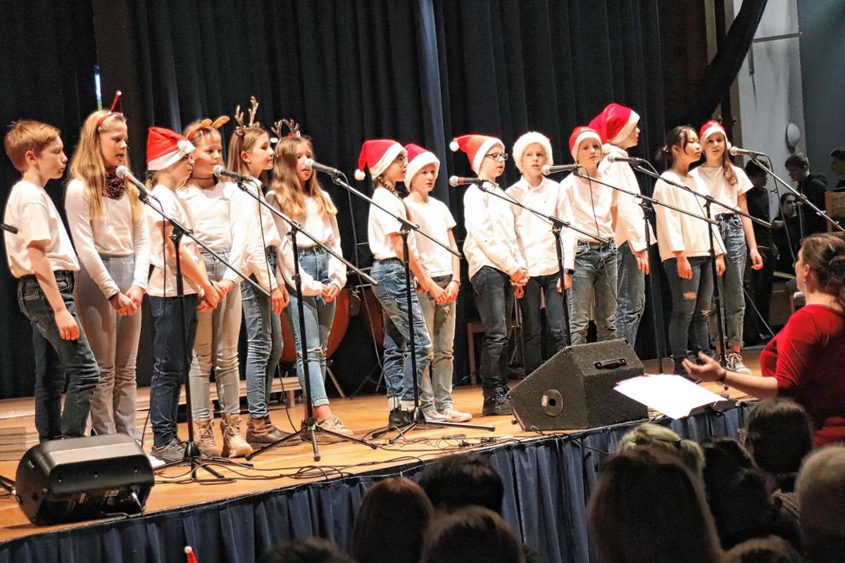 Müllheim: Schüler singen Friedenslieder