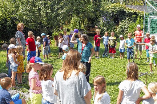 Bis zu 130 Kinder am Tag nehmen dieses Jahr  am Ferienprogramm in der Dieter-Kaltenbach-Stiftung teil. 
Fotos: Dominik Vorhölter Foto: Die Oberbadische