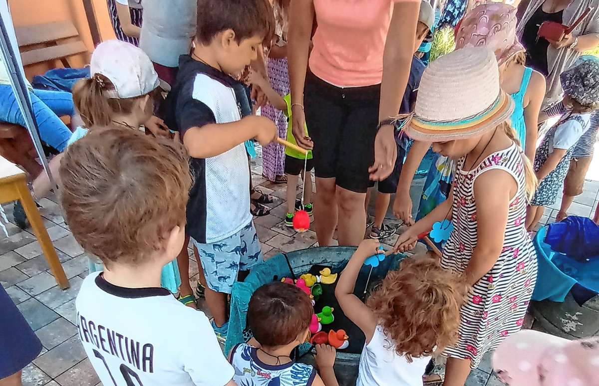 Hausen im Wiesental: Sommerfest im Kindergarten Leuchtturm in Hausen