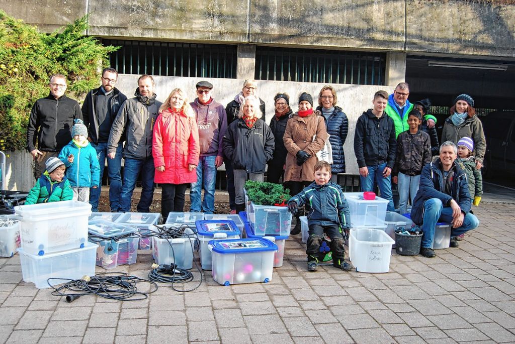Bad Bellingen: Bürger packen beim Abbau der Weihnachtsdeko mit an