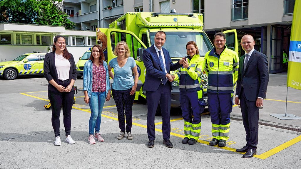 Basel: Baby-Ambulance am Start