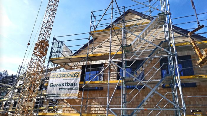 MTB-Gebäude Schönau: Bis Ende November  soll’s fertig sein