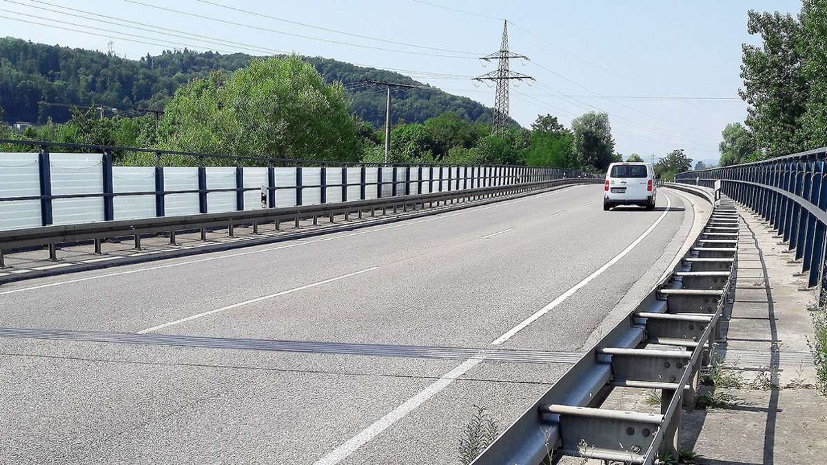 Lörrach-Hauingen: Wiesebrücke ist gesperrt